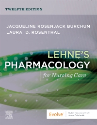 cover image - Lehne's Pharmacology for Nursing Care - Elsevier e-Book on VitalSource,12th Edition