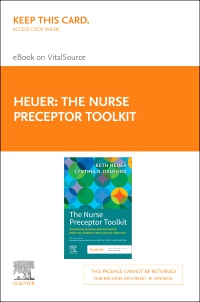 cover image - The Nurse Preceptor Toolkit - Elsevier E-Book on VitalSource (Retail Access Card), 1st Edition