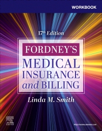 cover image - Workbook for Fordney’s Medical Insurance and Billing,17th Edition