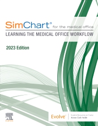 cover image - SimChart for the Medical Office: Learning the Medical Office Workflow - 2023 Edition - Elsevier E-Book on VitalSource,1st Edition