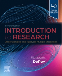 cover image - Evolve Resources for Introduction to Research,7th Edition