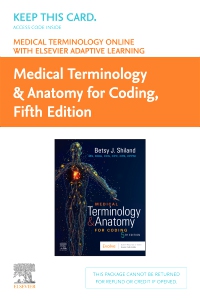 cover image - Medical Terminology Online for Medical Terminology & Anatomy for Coding (Retail Access Card),5th Edition