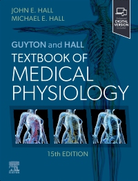 cover image - Guyton and Hall Textbook of Medical Physiology,15th Edition