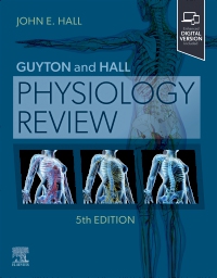 cover image - Guyton & Hall Physiology Review,5th Edition