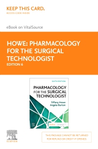 cover image - Pharmacology for the Surgical Technologist - Elsevier eBook on VitalSource (Retail Access Card),6th Edition