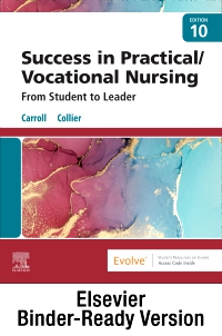 cover image - Success in Practical/Vocational Nursing - Binder Ready,10th Edition