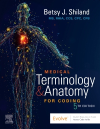 cover image - Medical Terminology & Anatomy for Coding - Elsevier eBook on VitalSource,5th Edition
