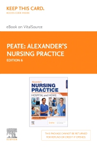 cover image - Alexander's Nursing Practice - Elsevier eBook on VitalSource (Retail Access Card),6th Edition