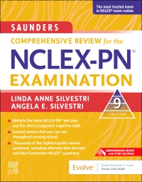cover image - Saunders Comprehensive Review for the NCLEX-PN® Examination,9th Edition