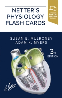 cover image - Netter's Physiology Flash Cards,3rd Edition