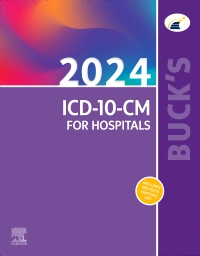 cover image - Buck's 2024 ICD-10-CM for Hospitals - Elsevier E-Book on VitalSource,1st Edition