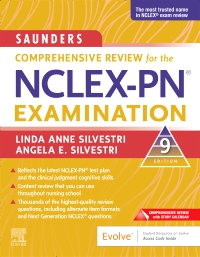 cover image - Saunders Comprehensive Review for the NCLEX-PN® Examination - Elsevier eBook on VitalSource,9th Edition
