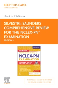 cover image - Saunders Comprehensive Review for the NCLEX-PN® Examination - Elsevier eBook on VitalSource (Retail Access Card),9th Edition