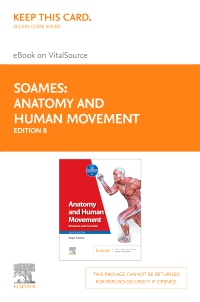 cover image - Anatomy and Human Movement - Elsevier eBook on VitalSource (Retail Access Card),8th Edition