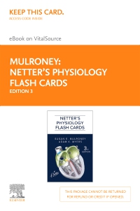 cover image - Netter's Physiology Flash Cards - Elsevier eBook on VitalSource (Retail Access Card),3rd Edition