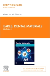cover image - Dental Materials Elsevier eBook on VitalSource (Retail Access Card), 5th Edition