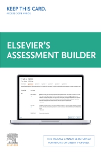 cover image - Elsevier Assessment Builder - (Access Card),1st Edition