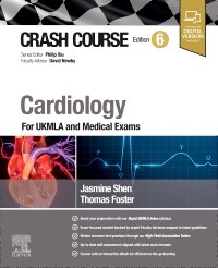 cover image - Crash Course Cardiology,6th Edition