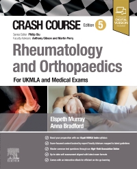 cover image - Crash Course Rheumatology and Orthopaedics,5th Edition