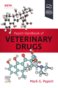 cover image - Papich Handbook of Veterinary Drugs, 6th Edition