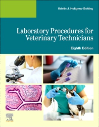 cover image - Laboratory Procedures for Veterinary Technicians,8th Edition