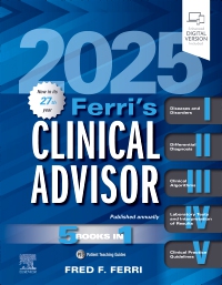 cover image - Ferri's Clinical Advisor 2025,1st Edition