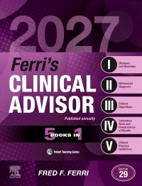 cover image - Ferri's Clinical Advisor 2027 - Elsevier E-Book on VitalSource, 29th Edition