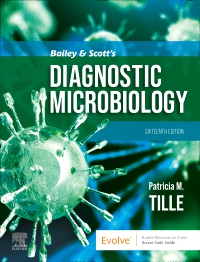 cover image - Bailey & Scott's Diagnostic Microbiology,16th Edition