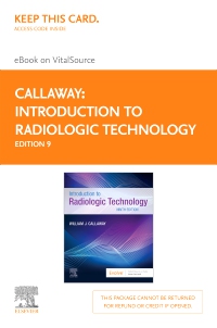 cover image - Introduction to Radiologic Technology - Elsevier E-Book on VitalSource (Retail Access Card),9th Edition