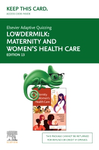 cover image - Elsevier Adaptive Quizzing for Maternity and Women's Health Care (Access Card),13th Edition