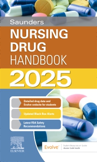 cover image - Saunders Nursing Drug Handbook 2025,1st Edition