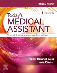 cover image - Study Guide for Today's Medical Assistant,5th Edition