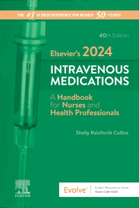 cover image - Evolve Resources for Elsevier’s 2024 Intravenous Medications,40th Edition