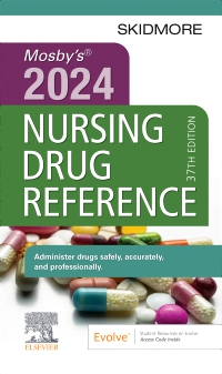 cover image - Mosby's 2024 Nursing Drug Reference - Elsevier E-Book on VitalSource,37th Edition