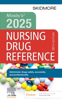 cover image - Evolve Resources for Mosby's 2025 Nursing Drug Reference,38th Edition