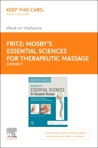 cover image - Mosby's Essential Sciences for Therapeutic Massage - Elsevier eBook on VitalSource (Retail Access Card),7th Edition