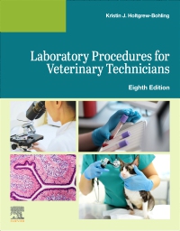 cover image - Laboratory Procedures for Veterinary Technicians Elsevier eBook on VitalSource,8th Edition