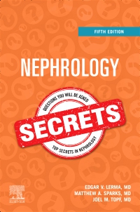 cover image - Nephrology Secrets - Elsevier E-Book on VitalSource, 5th Edition