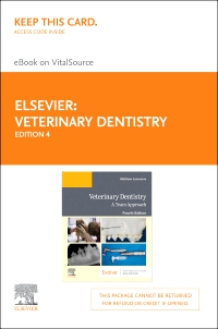 cover image - Veterinary Dentistry: A Team Approach Elsevier E-Book on VitalSource (Retail Access Card), 4th Edition