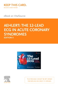 cover image - The 12-Lead ECG in Acute Coronary Syndromes - Elsevier eBook on VitalSource (Retail Access Card),5th Edition