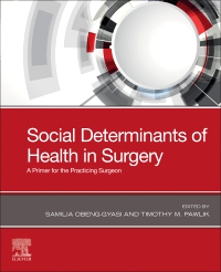 cover image - Social Determinants of Health in Surgery,1st Edition