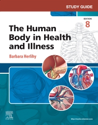 cover image - Study Guide for The Human Body in Health and Illness - Elsevier eBook on VitalSource, 8th Edition