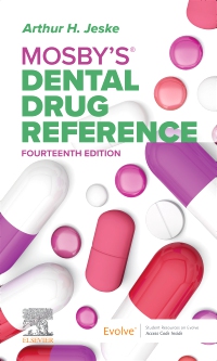 cover image - Mosby's Dental Drug Reference - Elsevier eBook on VitalSource,14th Edition
