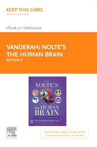 cover image - Nolte's The Human Brain Elsevier eBook on VitalSource (Retail Access Card), 9th Edition