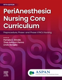 cover image - PeriAnesthesia Nursing Core Curriculum, 5th Edition