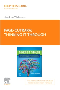 cover image - Thinking it Through: Clinical Reasoning, Clinical Judgement, and Decision Making in Canadian Nursing - Elsevier E-Book on VitalSource (Retail Access Card), 1st Edition
