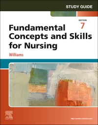 cover image - Study Guide for Fundamental Concepts and Skills for Nursing,7th Edition