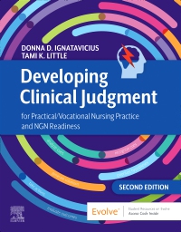 cover image - Developing Clinical Judgment for Practical/Vocational Nursing and the Next-Generation NCLEX-PN® Examination - Elsevier E-Book on VitalSource, 2nd Edition