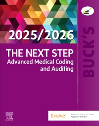 cover image - Buck's The Next Step: Advanced Medical Coding and Auditing, 2025/2026 Edition,1st Edition