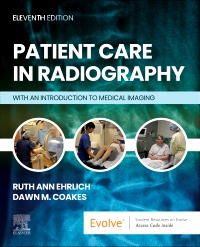 cover image - Evolve Resources for Patient Care in Radiography,11th Edition